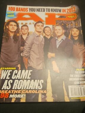 We Came As Romans AP Magazine and Poster #285 April 2012